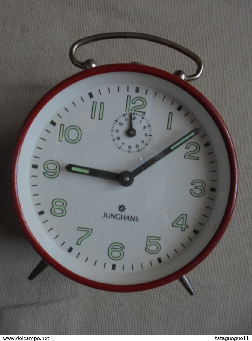 Ancien - Réveil Matin Mécanique JUNGHANS (A Réparer) - Alarm Clocks