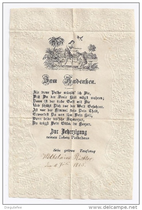 Wiedergeburt  1865      BKA-1006 - Naissance & Baptême