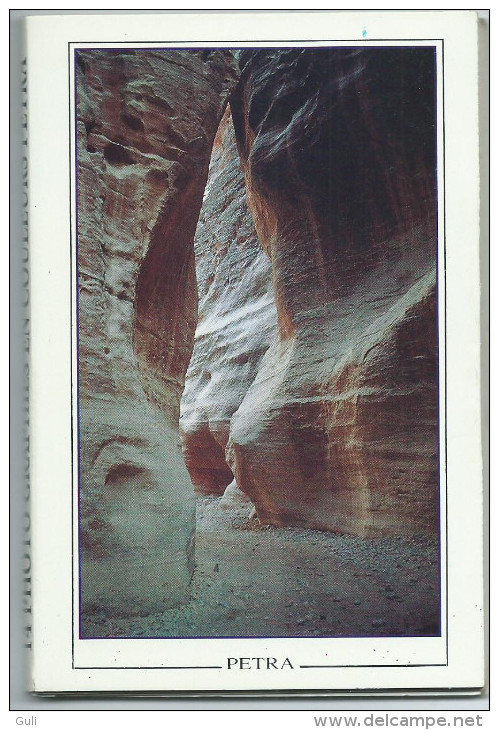 Asie- Jordanie  JORDAN - PETRA  Carnet De 14 Cartes- Voir Scans De Toutes Les Cartes - Photo By Claude Nuffer - - Jordanië