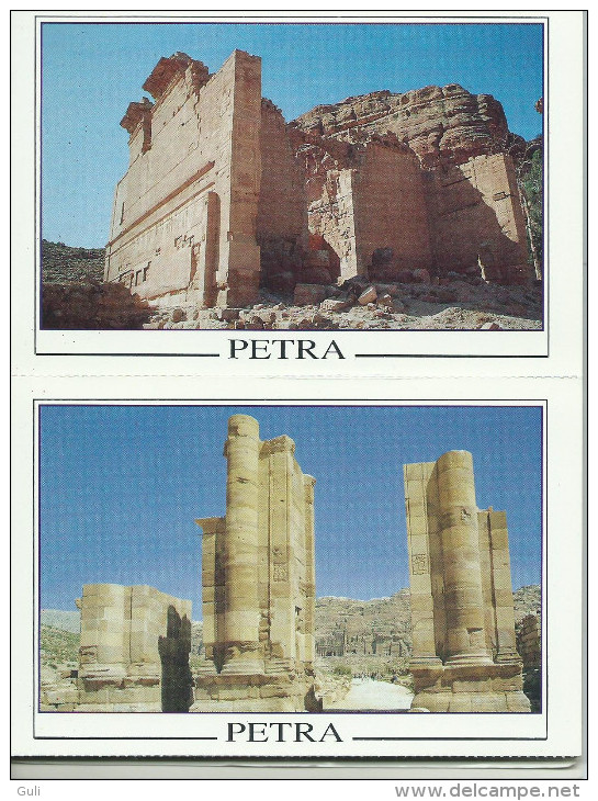 Asie- Jordanie  JORDAN - PETRA  Carnet De 14 Cartes- Voir Scans De Toutes Les Cartes - Photo By Claude Nuffer - - Jordan