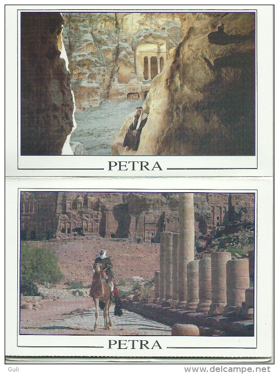 Asie- Jordanie  JORDAN - PETRA  Carnet De 14 Cartes- Voir Scans De Toutes Les Cartes - Photo By Claude Nuffer - - Jordanien