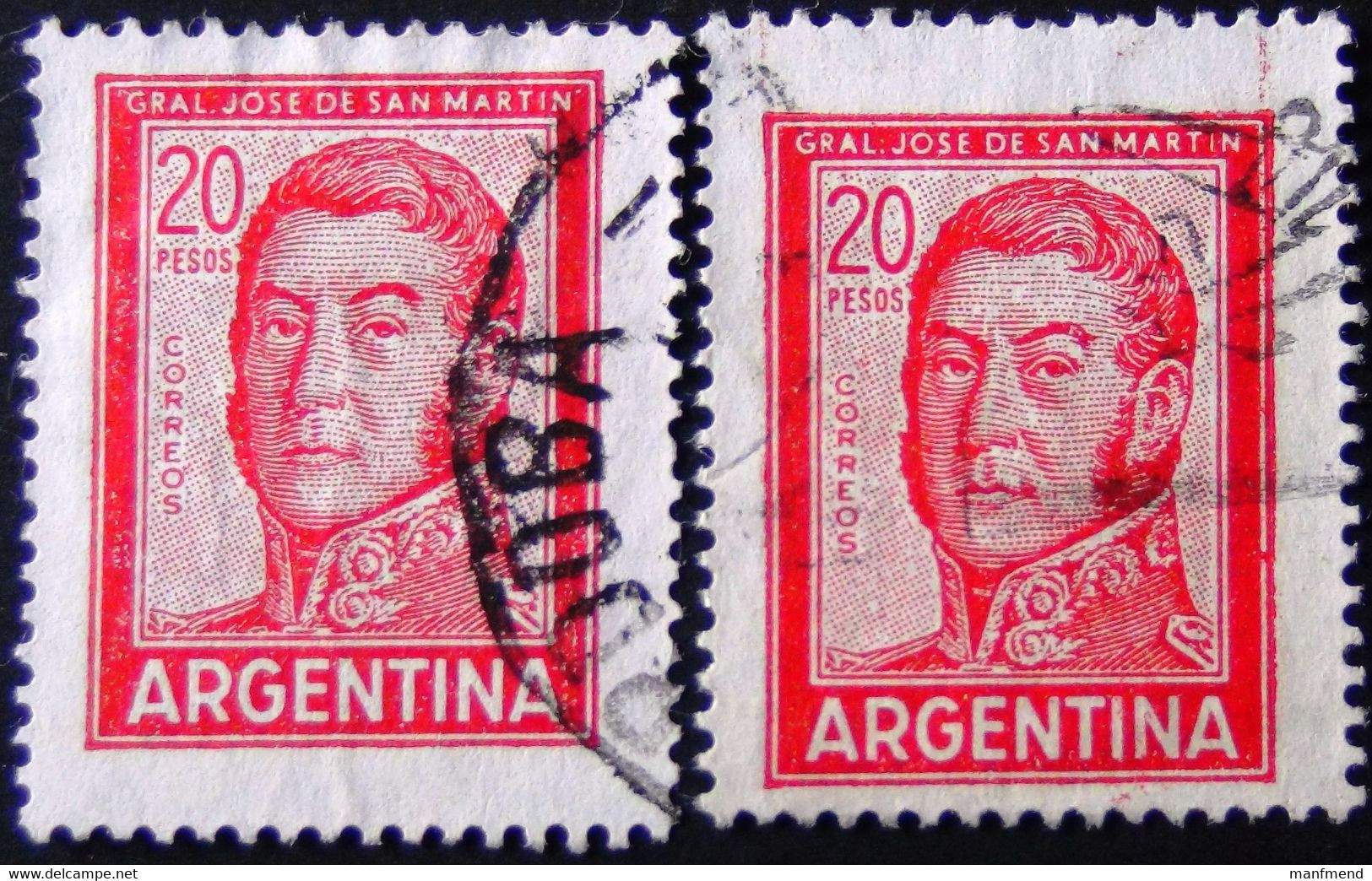 Argentina - 1967 - Mi:957-Yt:781 O - Look Scan - Gebraucht