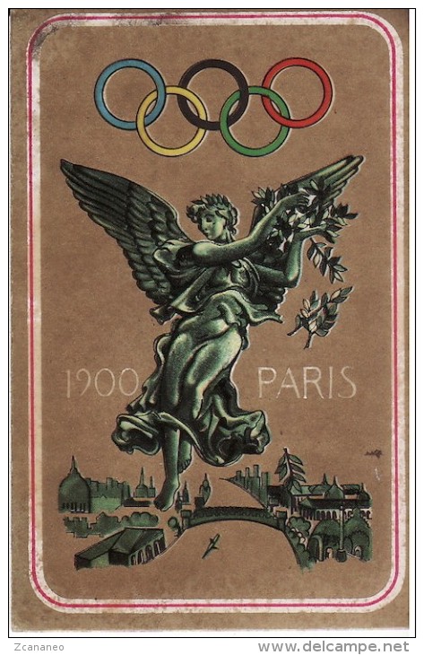 FIGURINA OLIMPIADE PARIS 1900 - OLYMPIA PANINI N° 23 - - Apparel, Souvenirs & Other