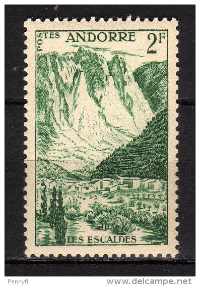 ANDORRA - 1955/58 Scott# 125 ** - Unused Stamps