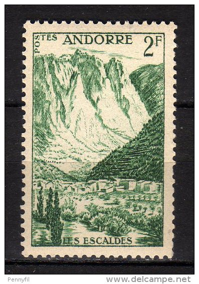 ANDORRA - 1955/58 Scott# 125 ** - Neufs