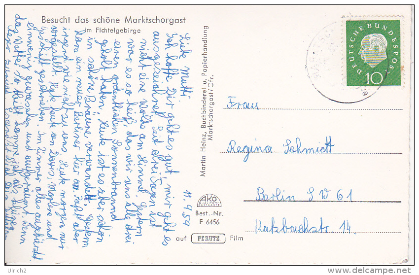 AK Marktschorgast Im Fichtelgebirge - 1959 (12324) - Kulmbach