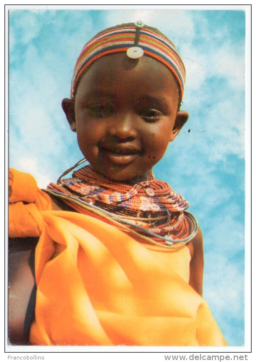 TANZANIA - LITTLE SAMBURU GIRL / THEMATIC STAMP SCENERIES OF ZANZIBAR - Tanzania