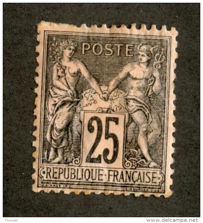 3865  France 1886  Mi.#80  *  Scott #100  Offers Welcome! - 1876-1898 Sage (Type II)