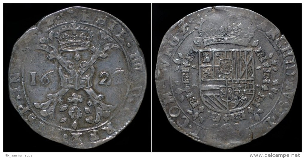 Franche- Comté Filips IV Patagon 1625 Dôle Mint - Sonstige & Ohne Zuordnung