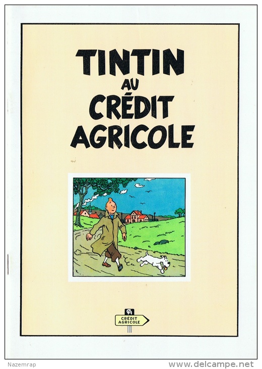 Tintin Au Crédit Agricole (Hergé) 1981 - Tintin