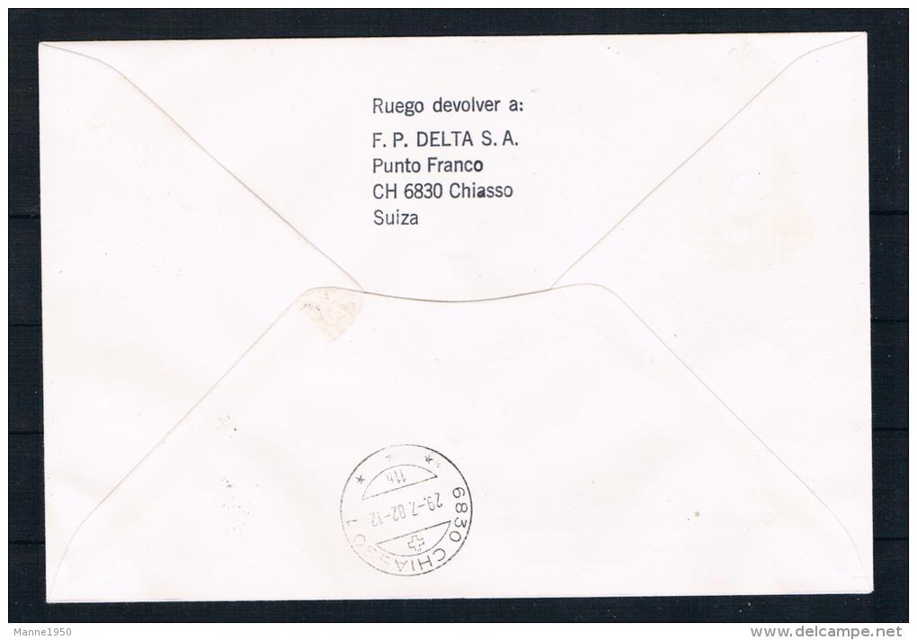 Argentinien1982 Beleg Papst Johannes Paul II Zu Besuch In Argentinen - Briefe U. Dokumente