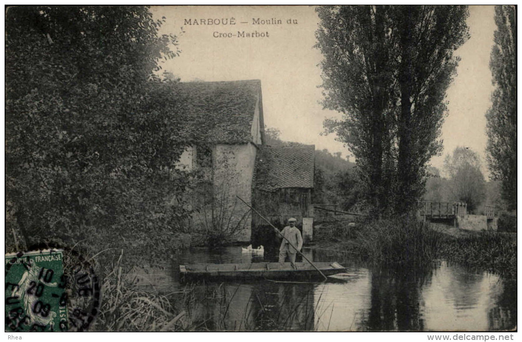 28 - MARBOUE - Moulin à Eau - Croc-marbot - Autres & Non Classés