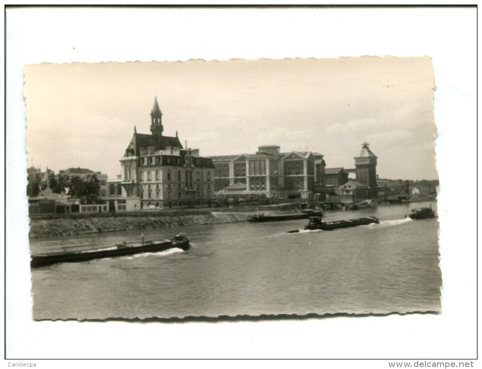 CP- CORBEIL(91) L Hotel De Ville Les Grands Moulins - Corbeil Essonnes