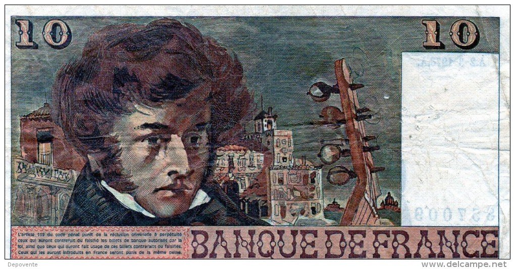 BILLET DE 10 FRANCS "BERLIOZ" - 2/3/ 1978 - J.301 - 10 F 1972-1978 ''Berlioz''