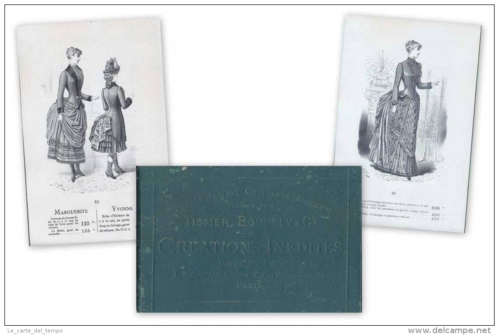 Tissier Bourely & Cie. Creations Inedites Hiver 1884 - 85. Catalogo. - Altri & Non Classificati