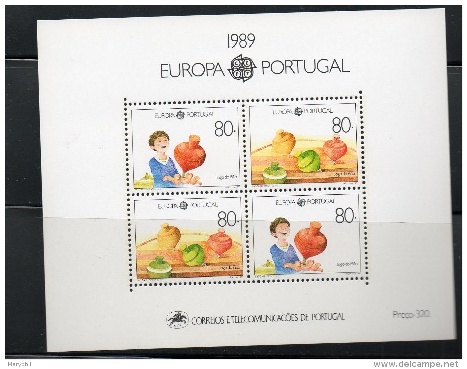 EUROPA JEUX D'ENFANTS 1989 - ANNEE COMPLETE (manque Grèce N°1703/1704 2 Val De Feuille) Cote 290.75€ - Komplette Jahrgänge