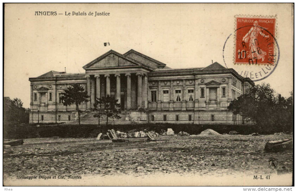 49 - ANGERS - Palais De Justice - Travaux - Angers