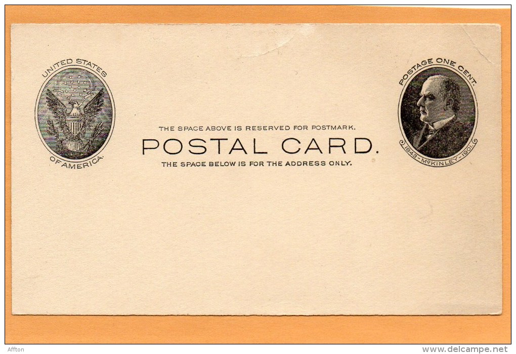 United States Old Card - ...-1900