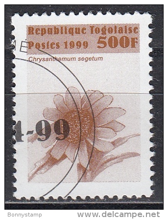 Togo, 1999 - 500f Flowers - Nr.1872 Usato° - Altri & Non Classificati