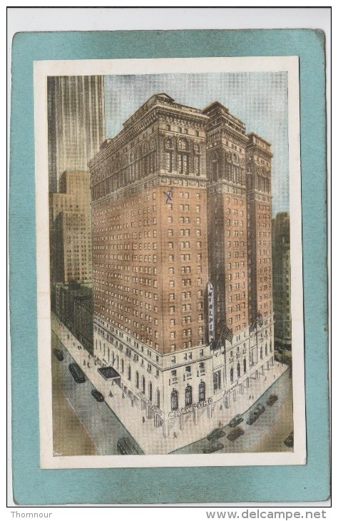 HOTEL  McALPIN  -  BROADWAY  -  NEW  YORK  -  BELLE CARTE  - - Broadway