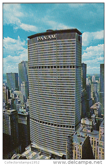 13235- NEW YORK CITY- PAN AM BUILDING PANORAMA - Other Monuments & Buildings