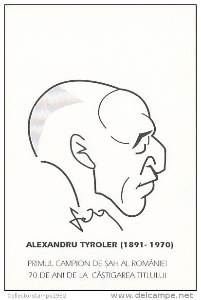 13514- CHESS, ECHECS, ALEXANDRU TYROLER CHESS MASTER - Echecs