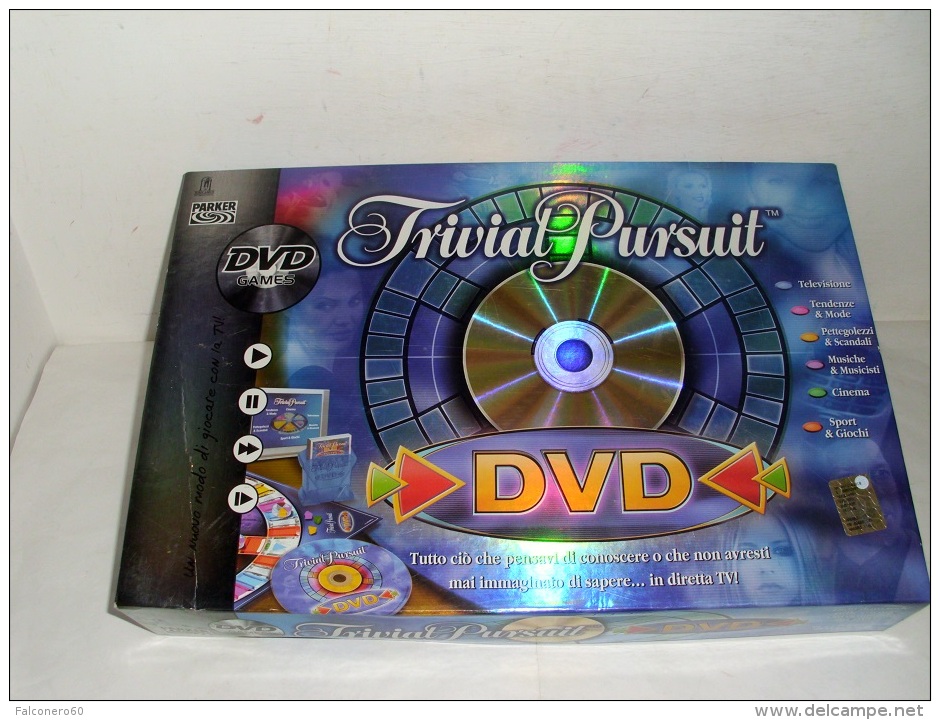 Parker - TRIVIAL  PURSUIT  DVD  Games - Otros & Sin Clasificación