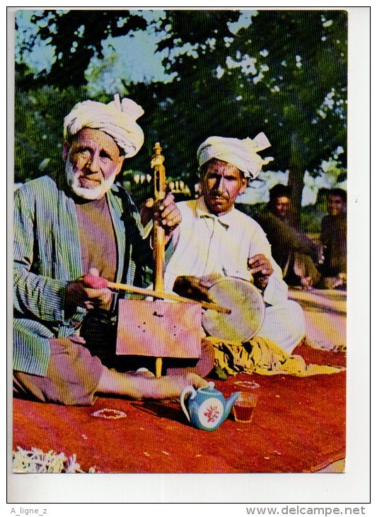 REF 215 CPSM AFGHANISTAN Kunduz Baba Folk Singer Musicians - Afghanistan