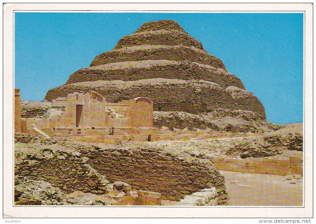 EGYPTE -SAKKARA - KING ZOSER´ S STEP PYRAMID - Pyramides