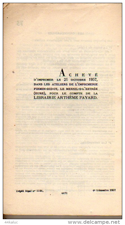 MEMENTO DU BRIDGE Par ALBARRAN LE DENTU Arthème FAYARD 1957 - Jeux De Société