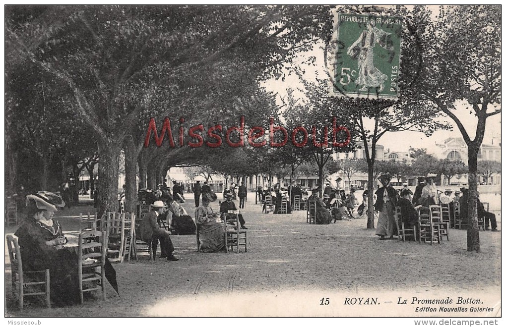 17 - ROYAN  - Lot 15 cpa - toutes les cartes sont scannées - n°1