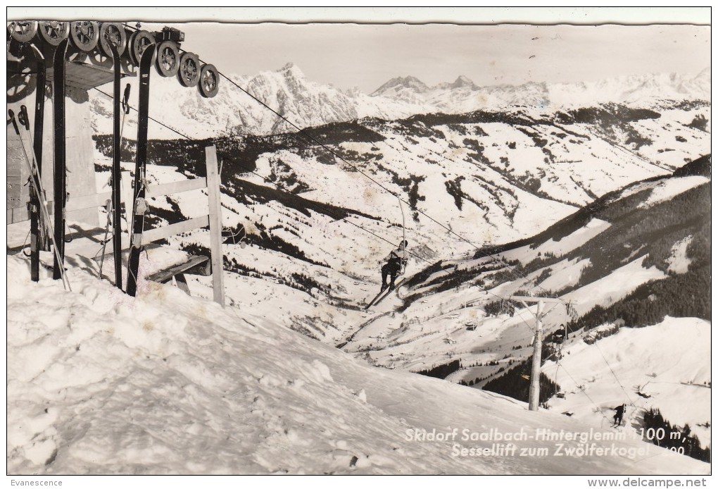 SAALBACH  SKI  /////  REF  FEV.15 / N° 6246 - Saalbach