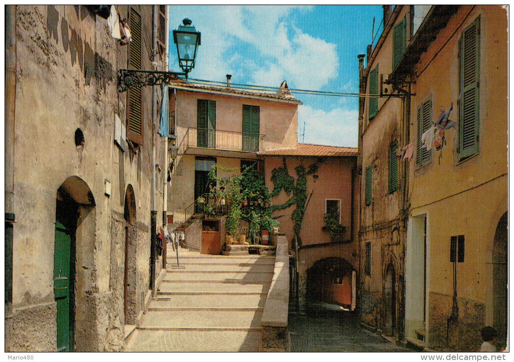 FIUGGI   CENTRO  STORICO   VIA  DELLA  PORTELLA     (VIAGGIATA) - Guidonia Montecelio