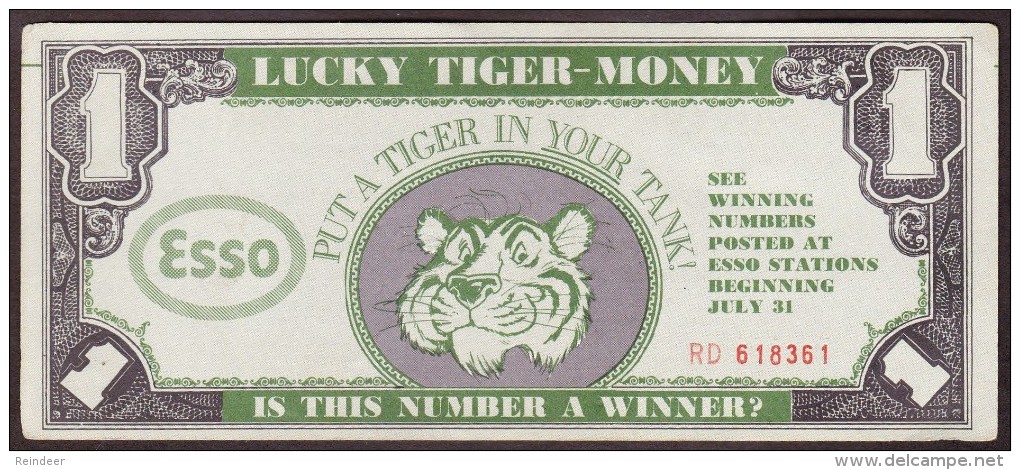 * ESSO 1966 - Put A Tiger In Your Tank - Ficción & Especímenes