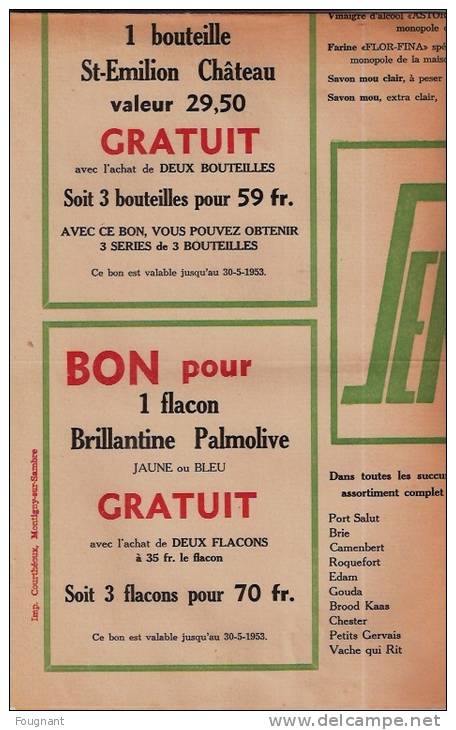 BELGIQUE :  1947.-1948:2 Feuilles:Résutats Des Pronostiques De Football:LITTLEWOODS - Srang´s. - Sport & Tourismus