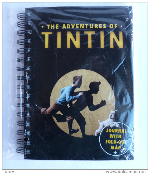 TINTIN LE FILM - AGENDA BLOC NOTE A SPIRALE  2011 Non écrit - Agendas & Calendarios