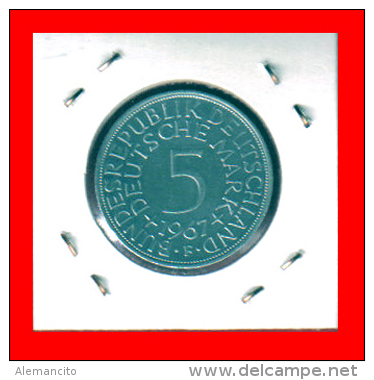 ALEMANIA R.F. MONEDAS DE 5.00 DM -AÑO 1967-CECAS.-  D-F-G-J - 5 Mark