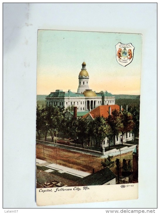 Carte Postale Ancienne : JEFFERSON CITY : Capitol - Autres & Non Classés