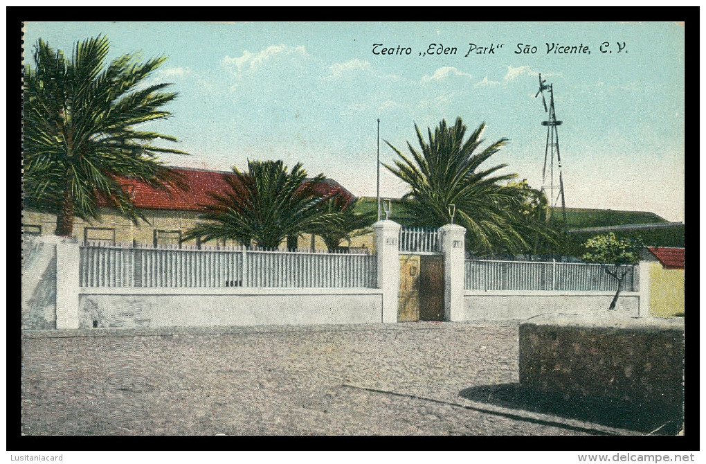 SÃO VICENTE - TEATRO -Teatro Eden Park    Carte Postale - Cape Verde