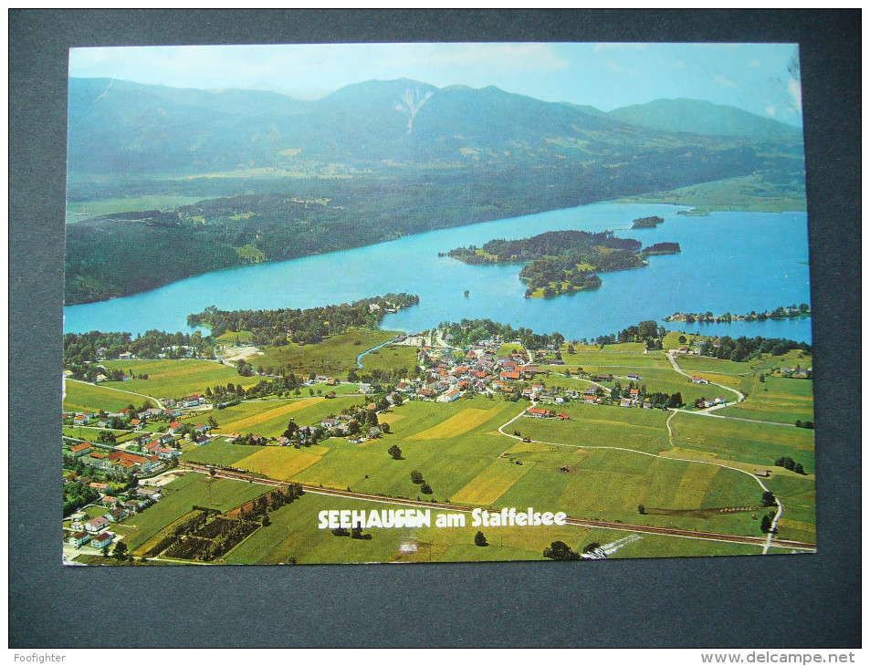 Germany: SEEHAUSEN Am STAFFELSEE - Fliegeraufnahme - Luftbild - Posted 2010 - Staffelstein