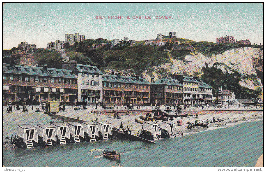 Dover, Sea Front & Castle (pk16163) - Dover