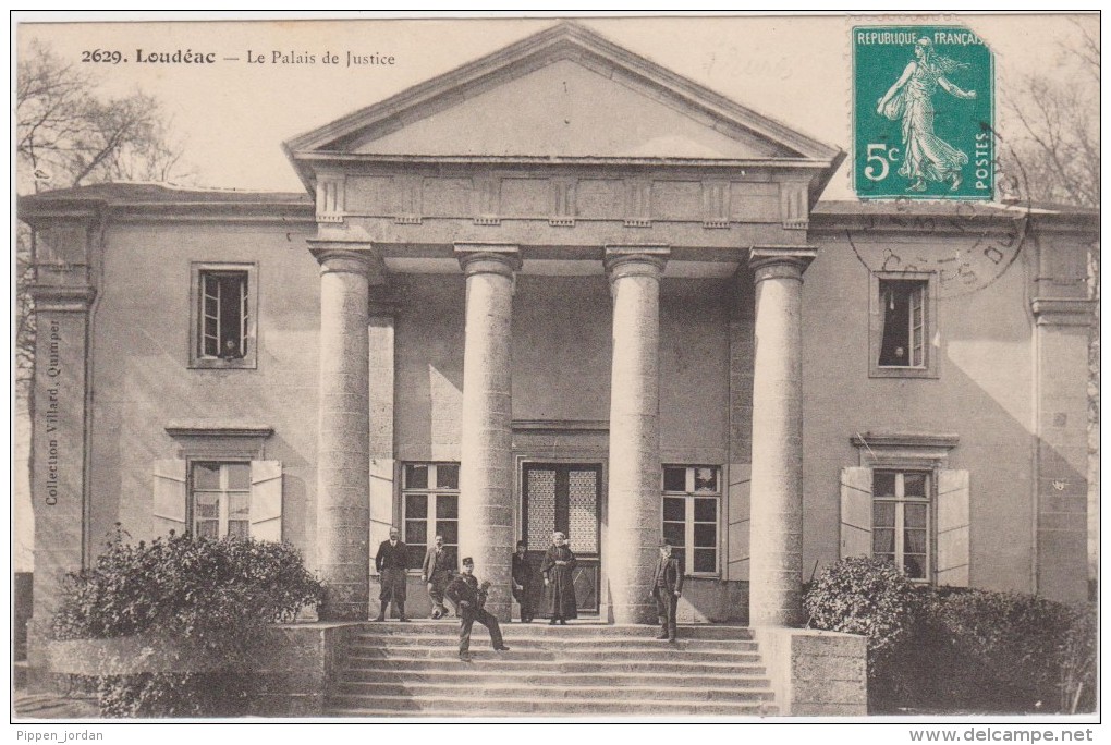 22 *LOUDEAC *Le Palais De Justice * - Loudéac