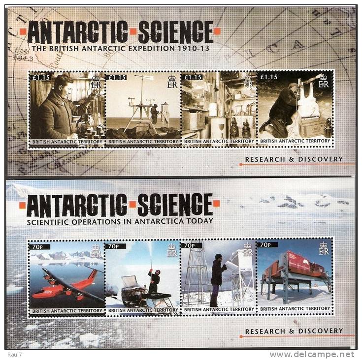 British Antarctic Territory 2011 - Antarctic Science - 2 BF Neufs // Mnh - Neufs