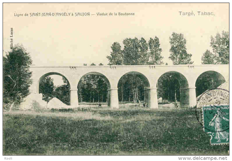 17Z03-4- St JEAN D´ANGELY -  Ligne De Saint-Jean-d´Angély à Saujon - Viaduc De Boutonne - Saint-Jean-d'Angely