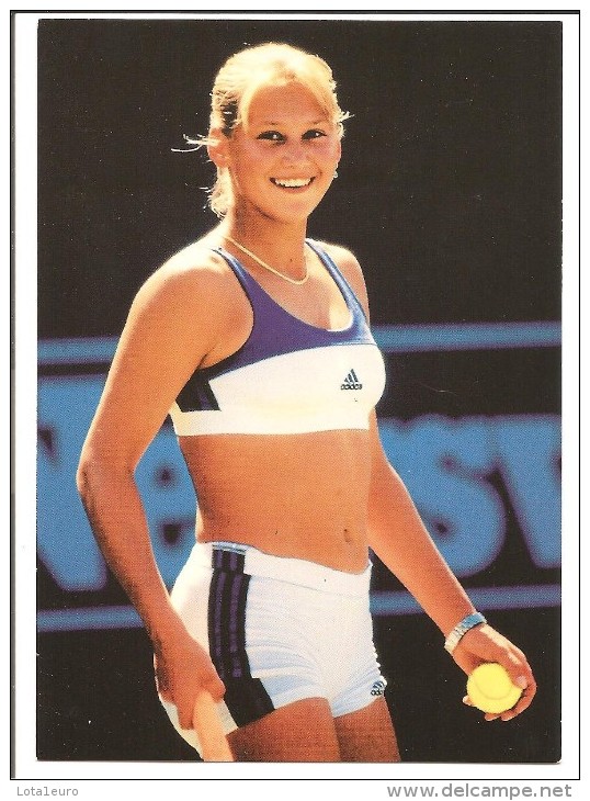 Anna Kournikova - Photographed By Allsport - Published By Sporting Titles Of London - Tennis