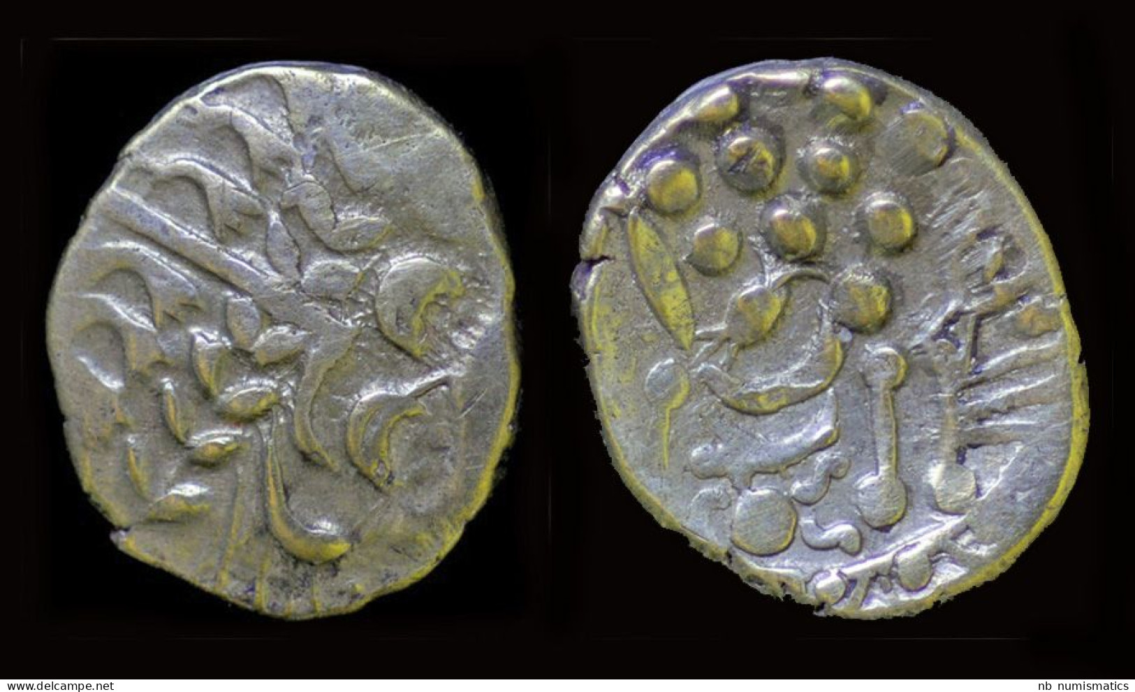 Celtic Britain Durotriges AV Stater "Chute Type" - Gallië