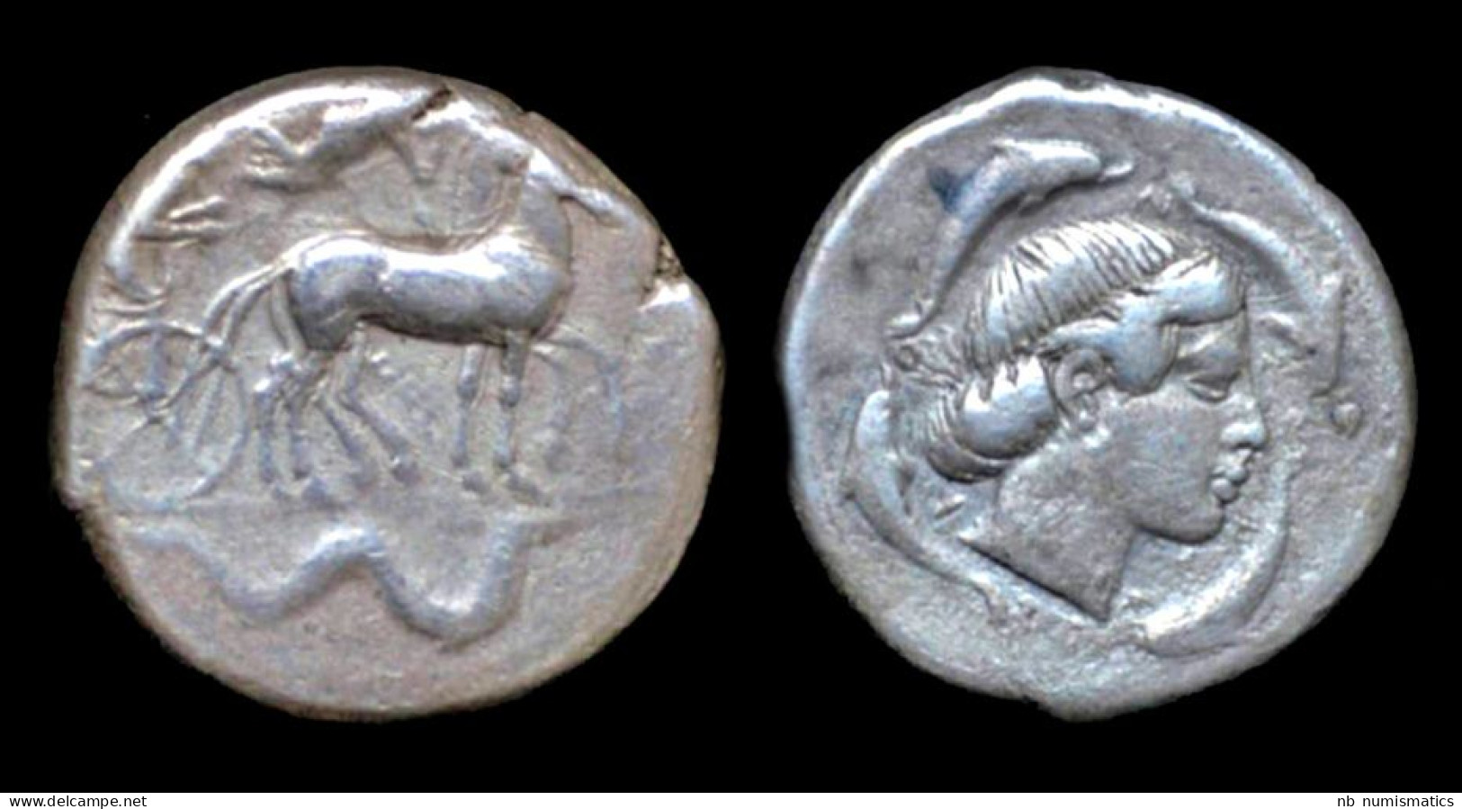 Sicily Syracuse Second Democracy AR Tetradrachm - Greek