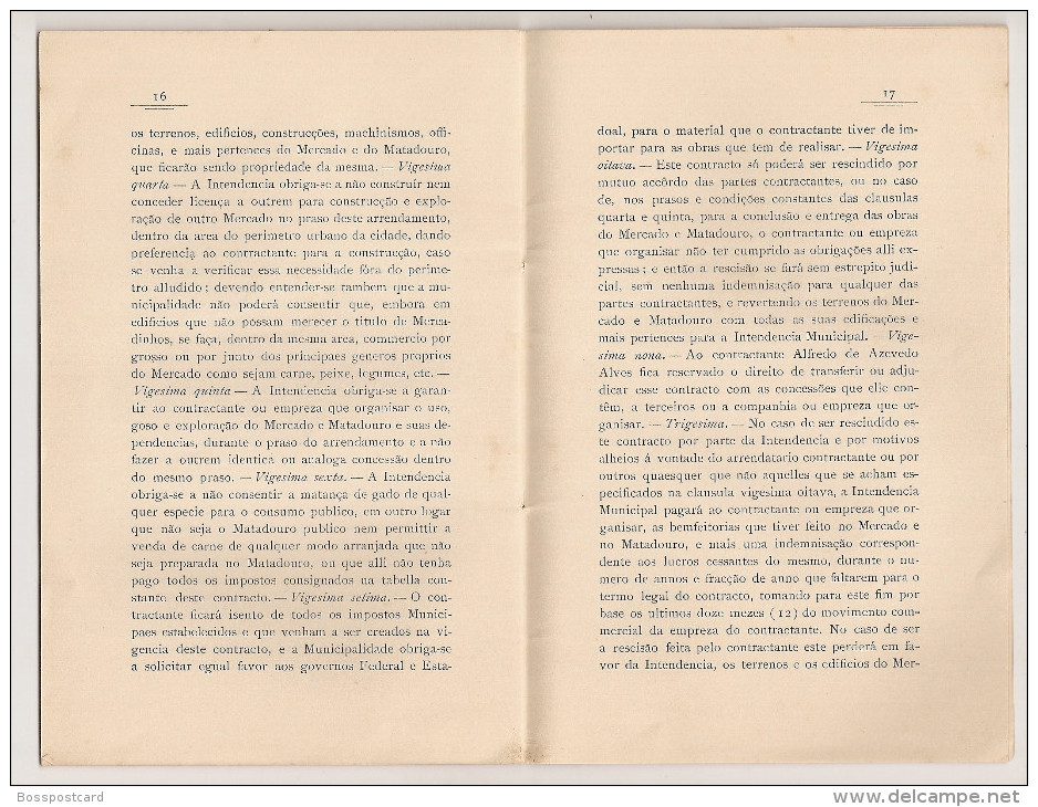 Manaus - Mercado E Matadouro Públicos - Amazonas - Brasil - Livres Anciens