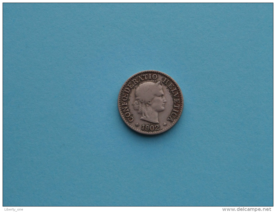 1902 - 5 Rappen / KM 26 ( Uncleaned Coin / For Grade, Please See Photo ) !! - Andere & Zonder Classificatie