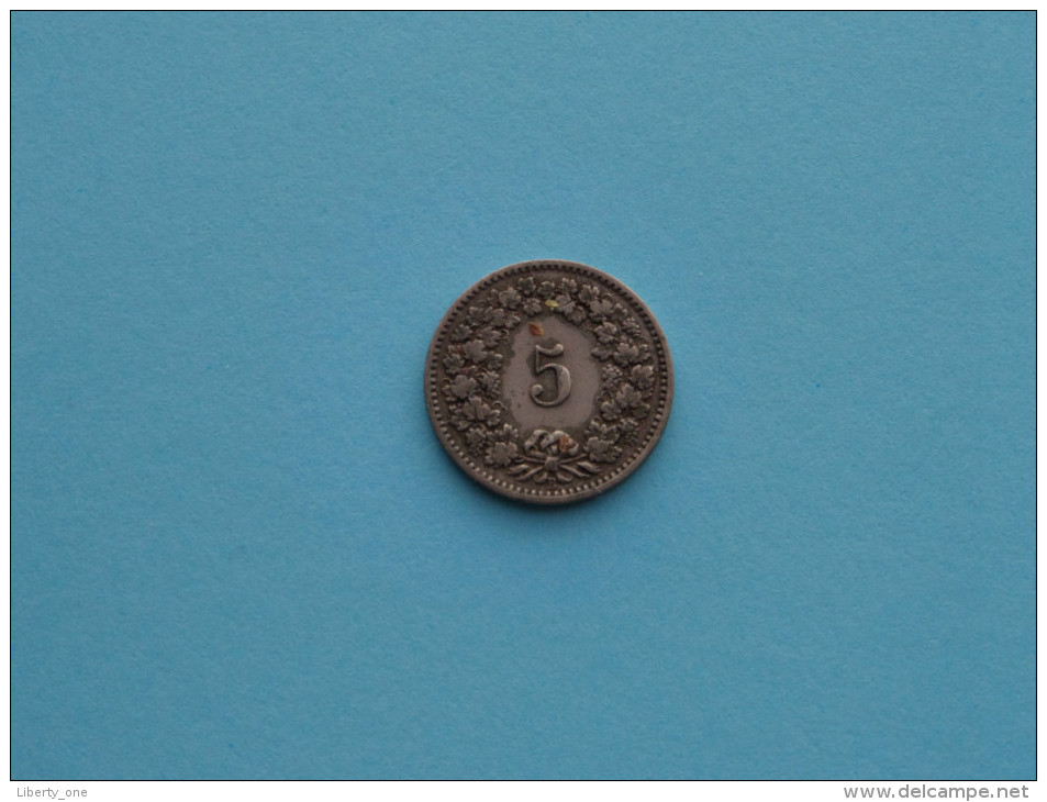 1902 - 5 Rappen / KM 26 ( Uncleaned Coin / For Grade, Please See Photo ) !! - Andere & Zonder Classificatie